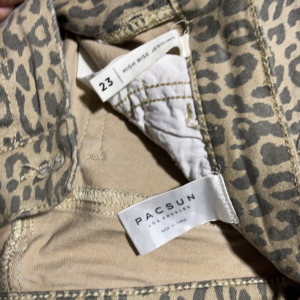 🐆🐆Pacsun Leopard Print High Waisted Jeggings🐆🐆 - Picture 10 of 10